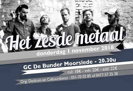 Affiche Het zesde metaal