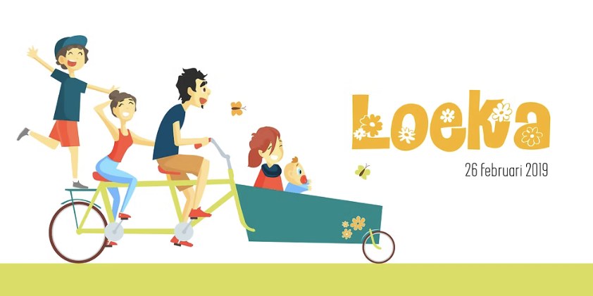 Geboortekaartje Loeka